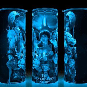 Glow in the Dark The NeverEnding Story 80s Classic Cup Mug Tumbler 20oz